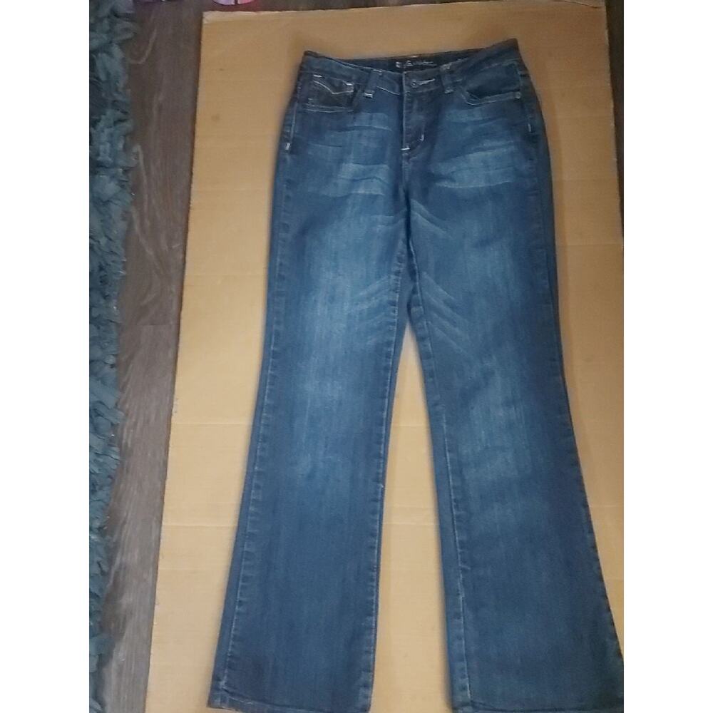 Salt Works New York City Medium Rise Denim Bootcut Jeans 4P Classic Casual Boho